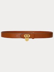 Lauren Ralph Lauren Padlock Leather Belt - Bild 1 von 2