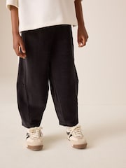 Black Barrel Jersey Cord Trousers (3-16yrs) - Image 1 of 5