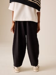 Black Barrel Jersey Cord Trousers (3-16yrs) - Image 3 of 5