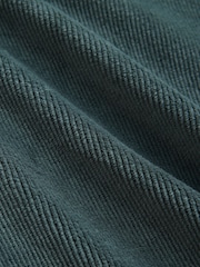 Dunkelgrün - Jersey-Cordhose mit weitem Bein (3–16 Jahre) - Bild 4 von 4
