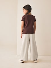 Cream - Jersey-Cordhose mit weitem Bein (3–16 Jahre) - Bild 3 von 7
