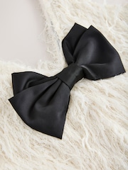 Ecru Sleeveless V-Neck Fluffy Bow Top - Image 6 of 8