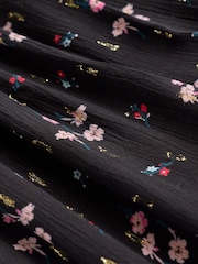 FatFace Jayla Black Rose Bud Maxi Skirt - Image 6 of 6