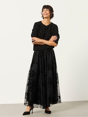 أسود - تنورة منقطة من FatFace - Image 3 of 7