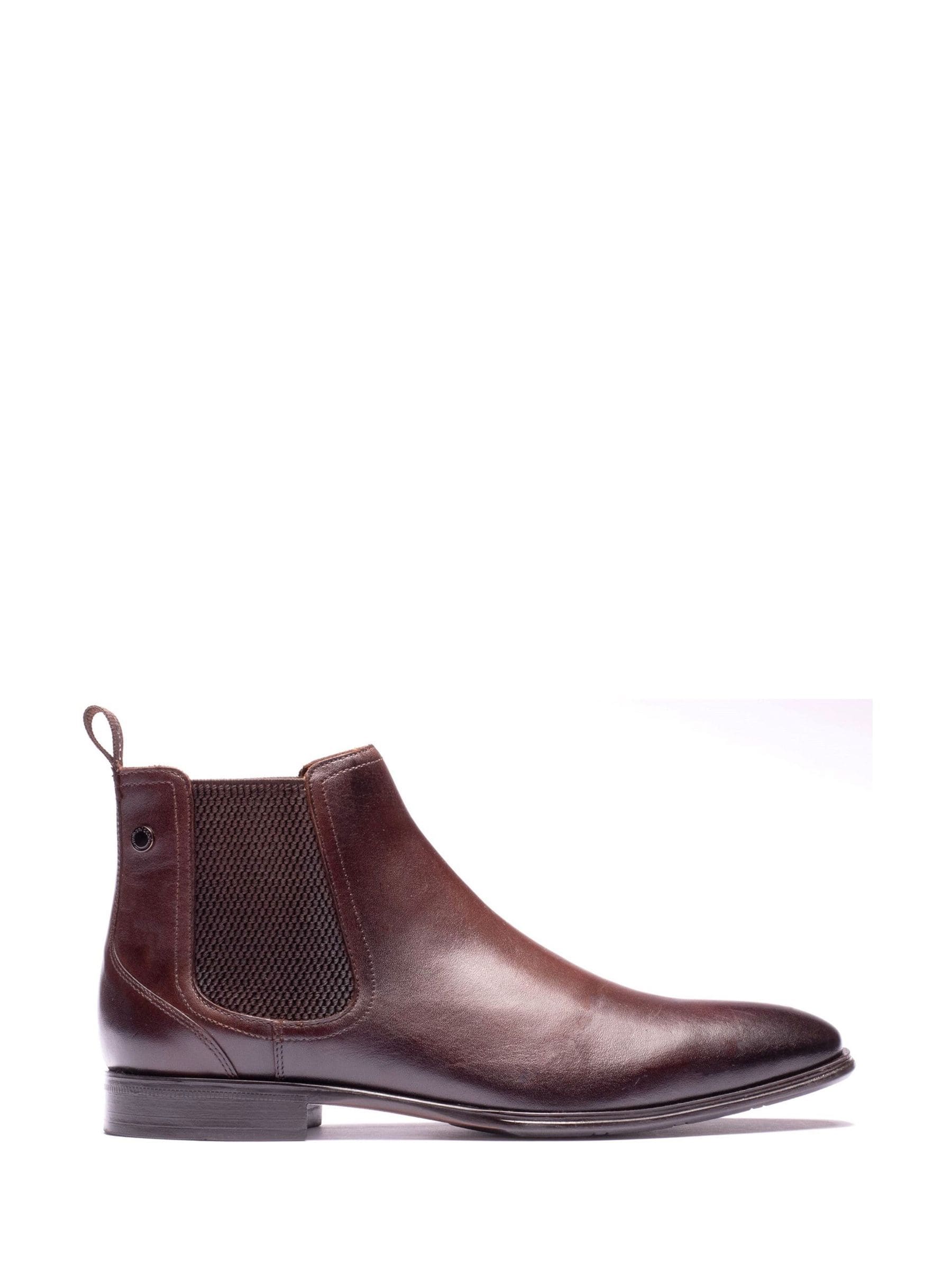 Base London Men's Ellison Leather Chelsea Boots - Brown - Size 12 (46) - Image 3
