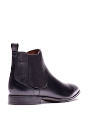 Noir - Base London Ellison Chelsea Leather Boots - Image 2 de 3