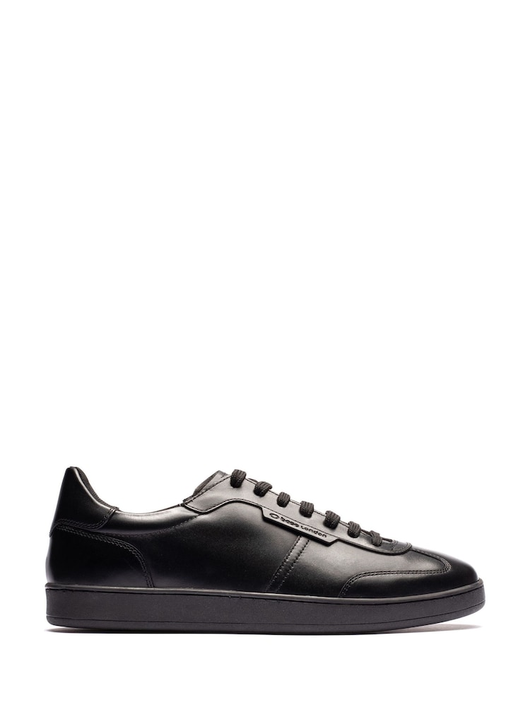 Base London Black Tucker Lace Up Trainers - Image 1 of 1