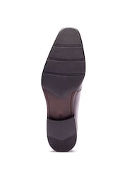 Braun - Base London Vance Lace Up Leather Shoes - Bild 4 von 4