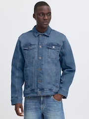 Blend Blue Stretch Denim Jacket - Image 1 of 5