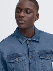 Blend Blue Stretch Denim Jacket - Image 4 of 5