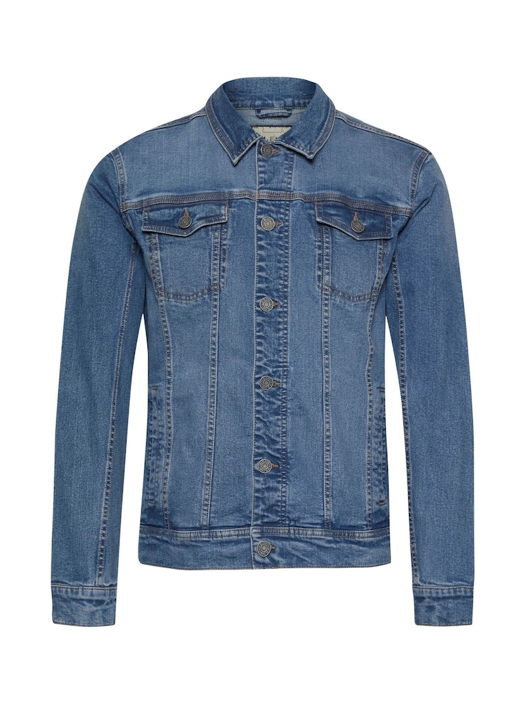 Blend Blue Stretch Denim Jacket - Image 5 of 5