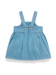 Purebaby Embroidered Pinnie Dress - Image 3 of 7