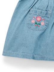 Purebaby Embroidered Pinnie Dress - Image 6 of 7