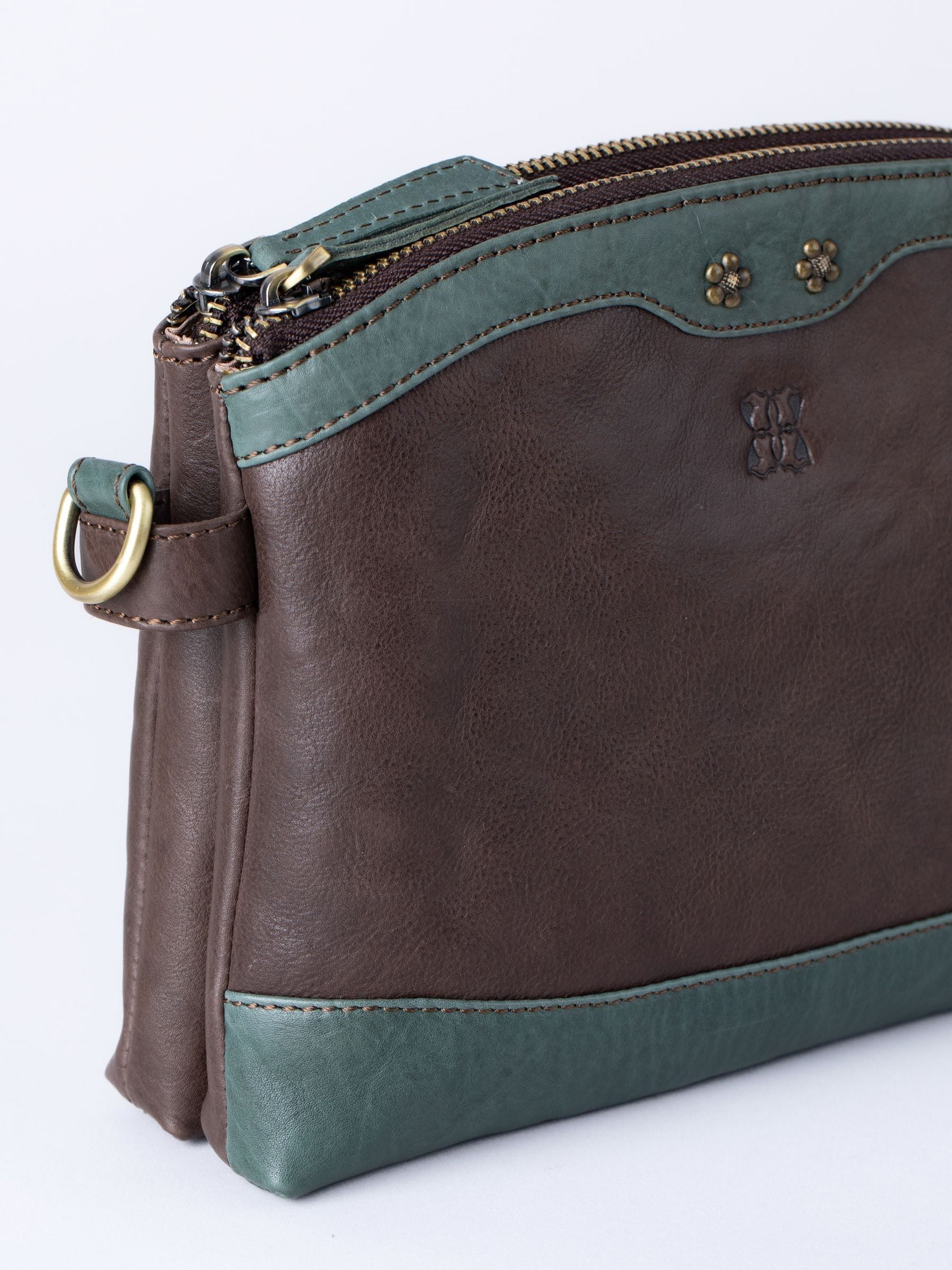 Buy Lakeland Leather Brown Hartsop Zip Cross-Body Bag from Next USA