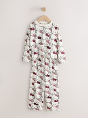 Burgundy Red Hello Kitty and Friends Wide Leg Pyjamas 2 Pack (3-16yrs) - Image 4 of 6