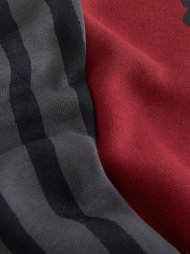 Burgundy Red Christmas Crew Neck Joggers Set (3mths-7yrs) - Image 10 of 10 Burgundy Red Christmas Crew Neck Joggers Set (3mths-7yrs) - Image 10 of 10