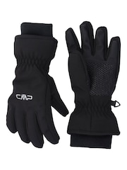 CMP Black Fleece Lined Waterproof Ski Gloves - Image 1 of 1