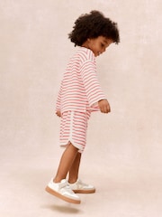 The White Company Cotton Little Surfer Top & Shorts Set - Bild 4 von 5