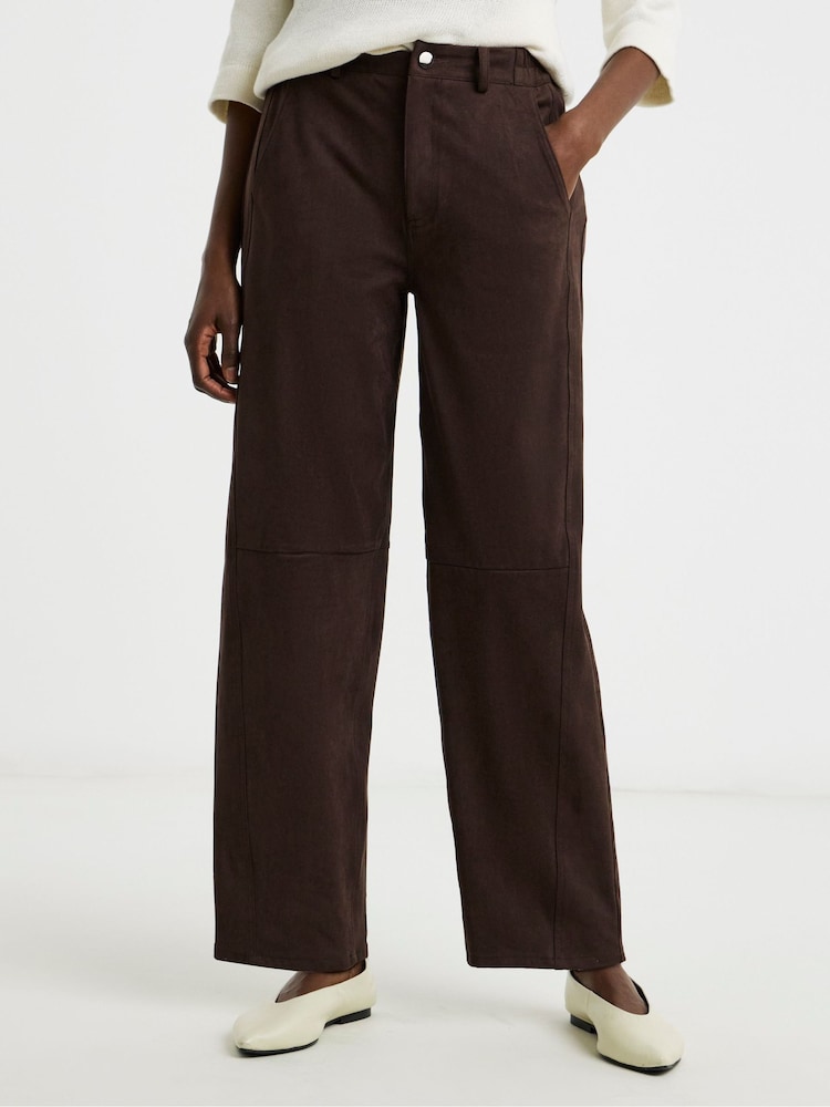 JD Williams Suedette Barrel Trousers - Bild 1 von 4