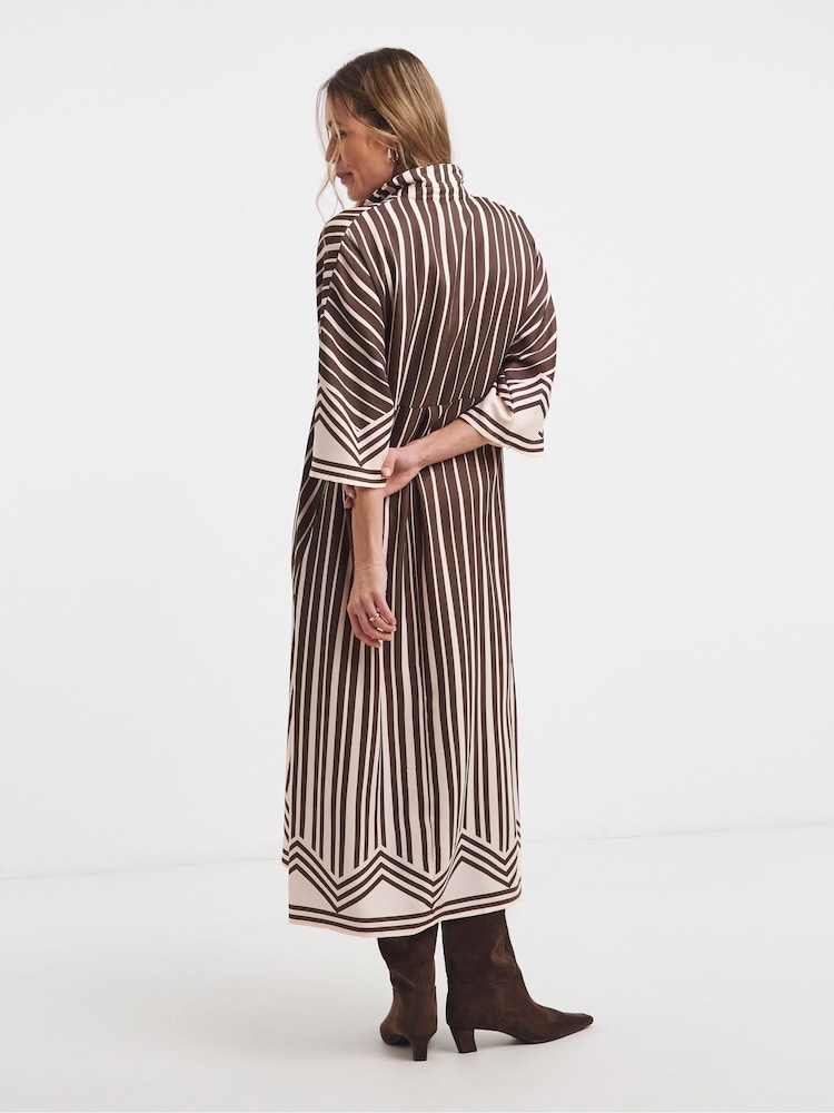 JD Williams Textured Placket Detail Smock Dress - Bild 2 von 4