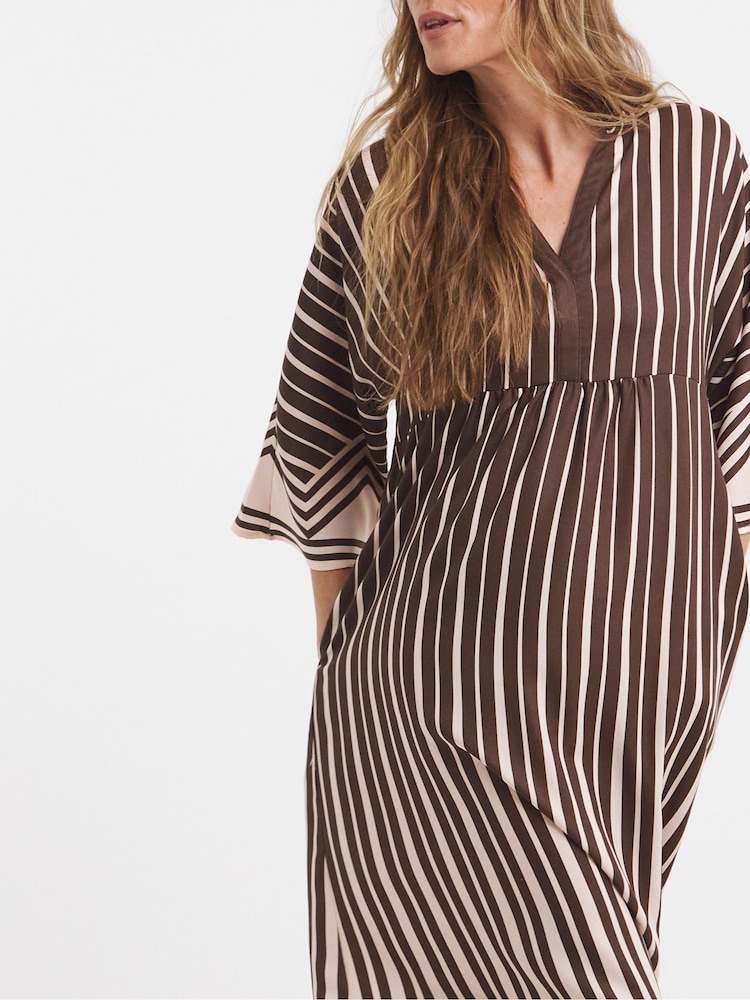 JD Williams Textured Placket Detail Smock Dress - Bild 4 von 4