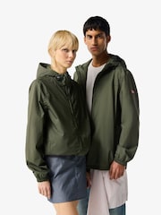 Hunter Green Packable Rain Jacket - Image 1 of 4