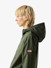 Hunter Green Packable Rain Jacket - Image 4 of 4