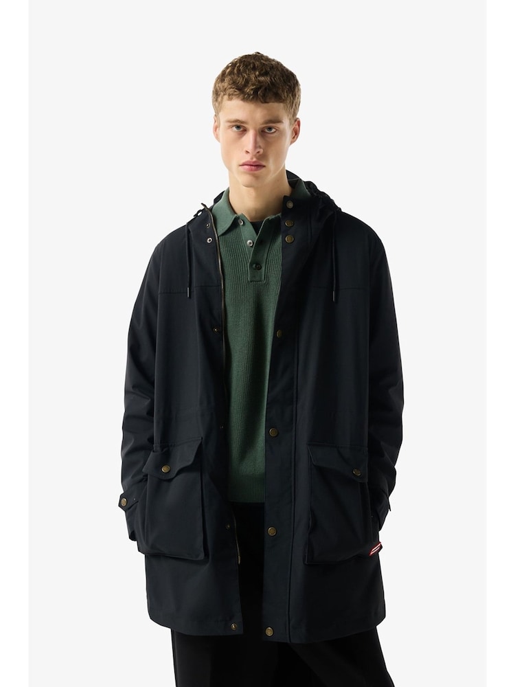 Hunter Black Lightweight Waterproof Parka - Image 1 of 3