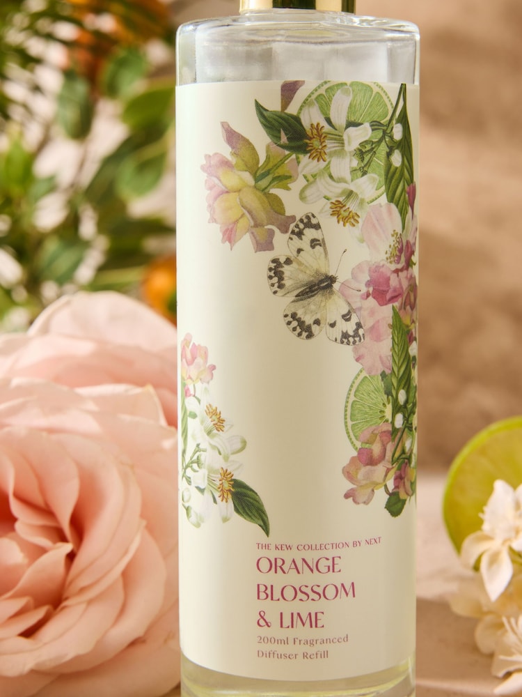 Orange Blossom and Lime Kew Collection Diffuser Refill - Image 2 of 3 Orange Blossom and Lime Kew Collection Diffuser Refill - Image 2 of 3