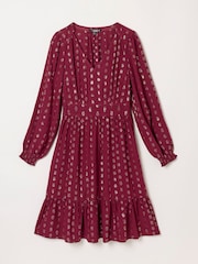 FatFace Peggy Red Dress - Image 6 of 6