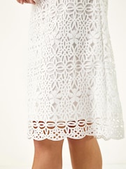 Roman 小さいサイズ・レースシフトワンピース - 画像 5 / 5