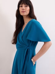 Phase Eight Blue Petite Julissa Jumpsuit - Image 4 of 6