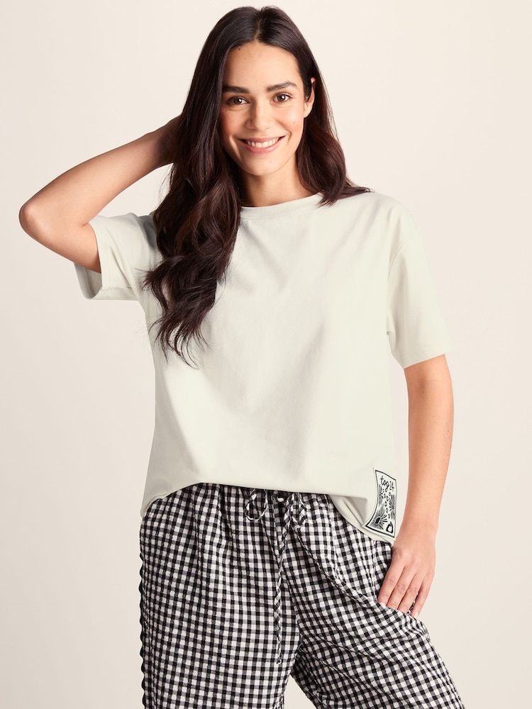 Tog 24 Cream Margot T-Shirt - Image 1 of 7