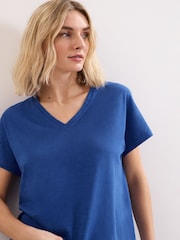 Phase Eight Blue Saphiya T-Shirt - Image 4 of 6