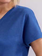 Phase Eight Blue Saphiya T-Shirt - Image 5 of 6