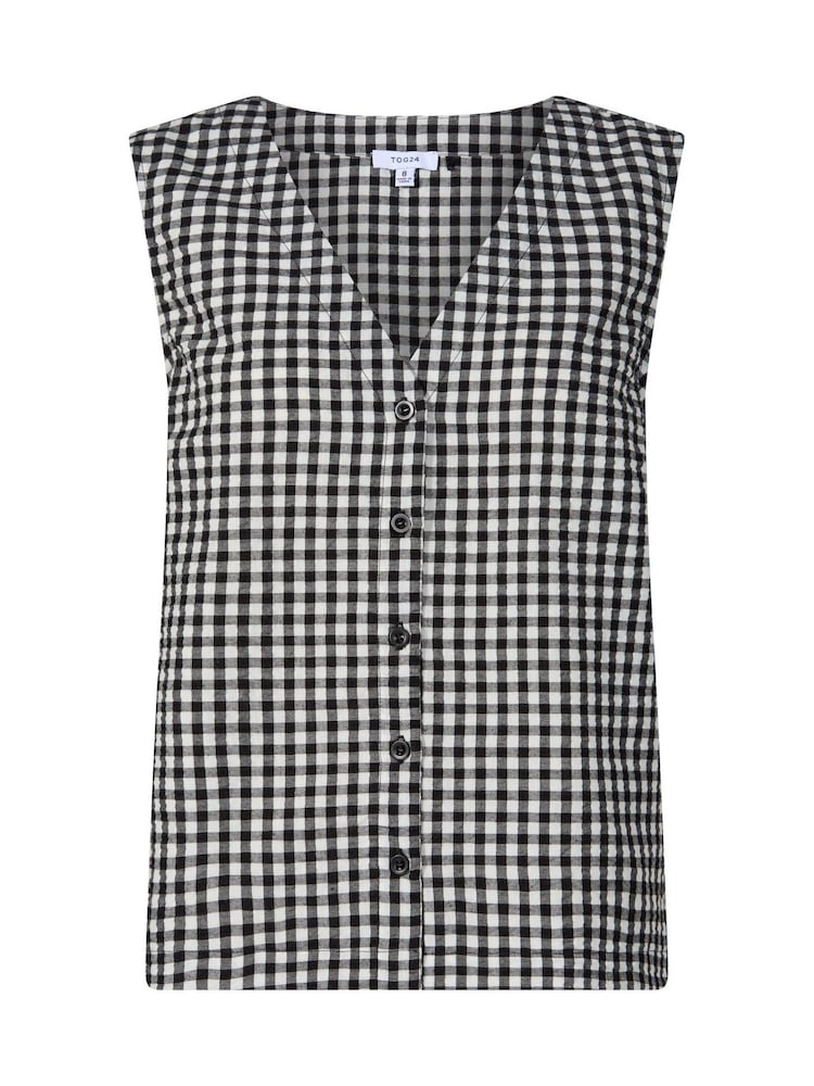 Tog 24 Black Lila Short Sleeve Shirt - Image 8 of 8 Tog 24 Black Lila Short Sleeve Shirt - Image 8 of 8