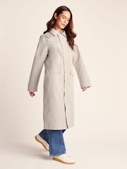 Tog 24 Cream Remi Waterproof Midi Car Coat - Image 2 of 7