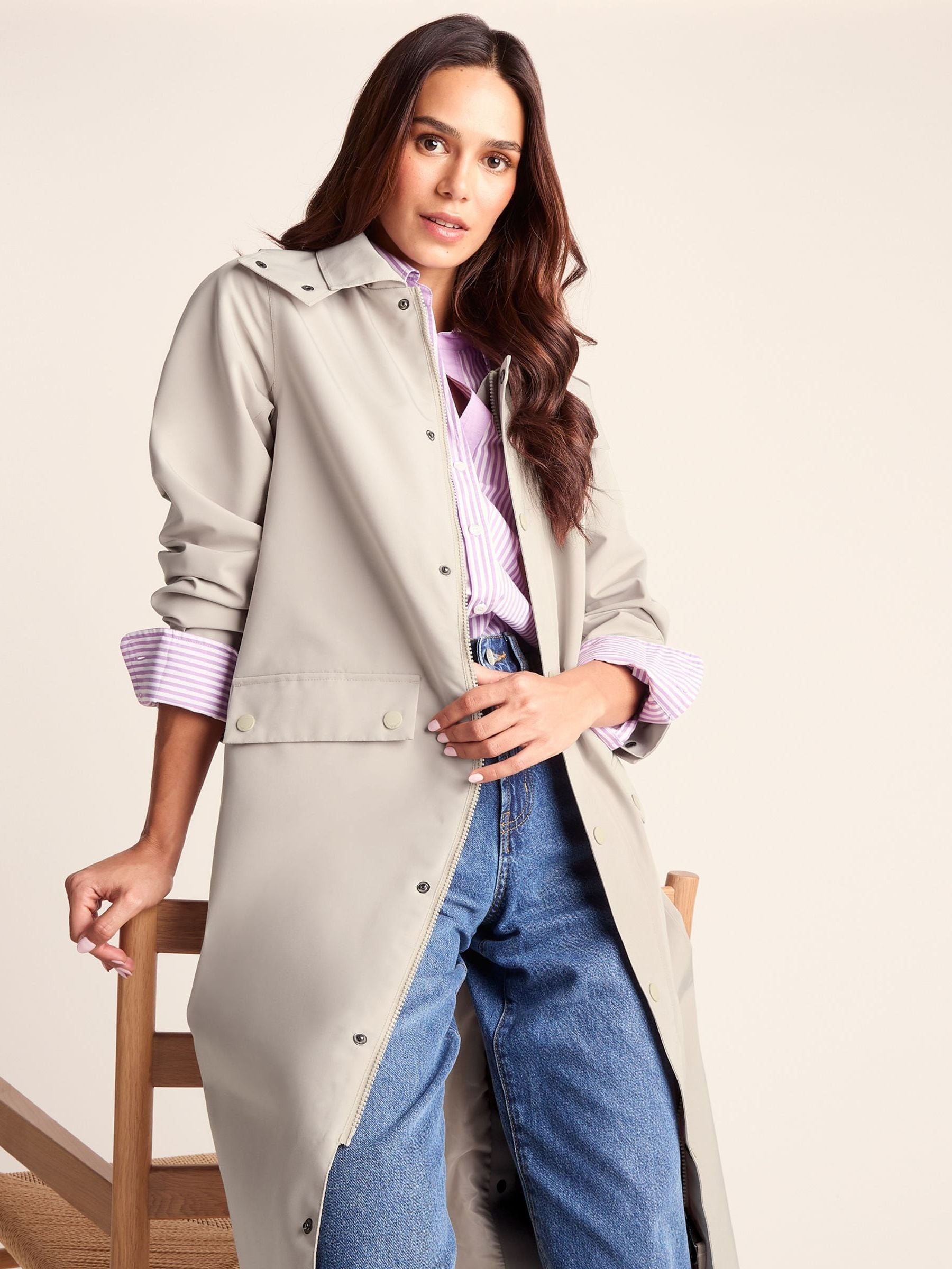 Buy Tog 24 Cream Remi Classic Waterproof Car Coat from Next USA