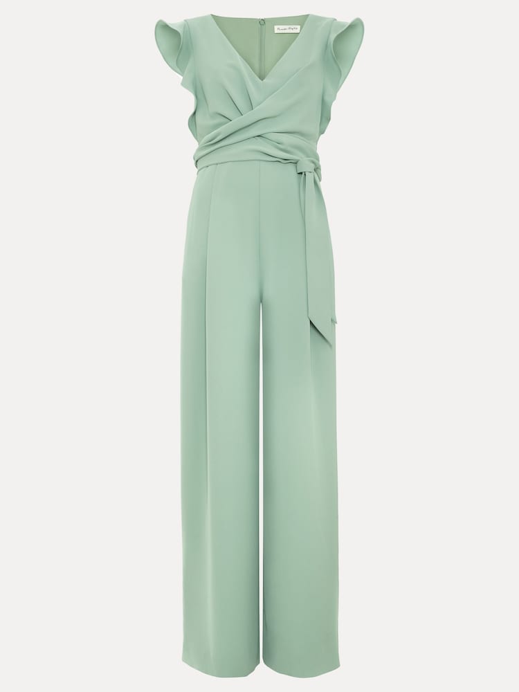 Phase Eight Green Petite Ayla Jumpsuit - Image 7 of 7