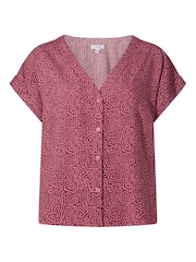 Tog 24 Purple Meredith Short Sleeve Shirt - Image 7 of 7