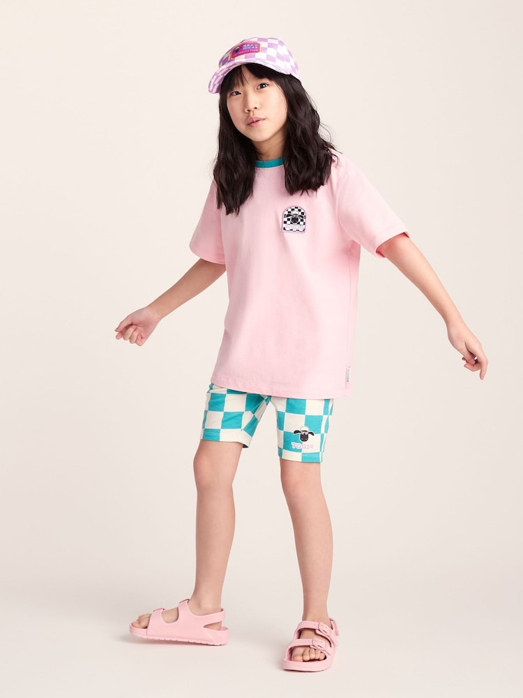 Tog 24 Pink Najdi Shaun The Sheep T-Shirt - Image 2 of 5 Tog 24 Pink Najdi Shaun The Sheep T-Shirt - Image 2 of 5