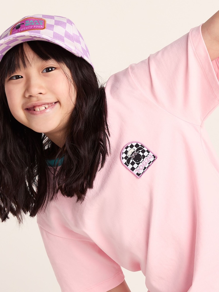 Tog 24 Pink Najdi Shaun The Sheep T-Shirt - Image 5 of 5 Tog 24 Pink Najdi Shaun The Sheep T-Shirt - Image 5 of 5