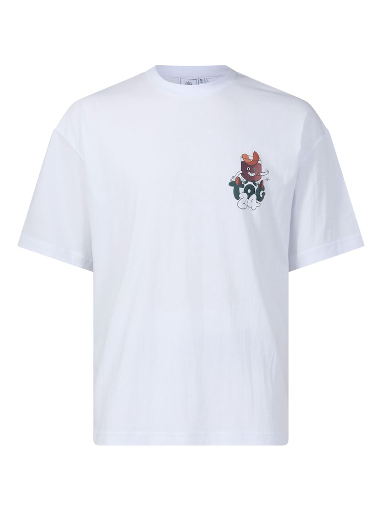 Tog 24 White Hop T-Shirt - Image 8 of 8