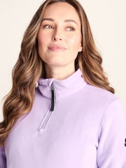 Tog 24 Purple Revive Zip Neck Fleece - Image 4 of 7
