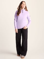 Tog 24 Purple Revive Zip Neck Fleece - Image 6 of 7