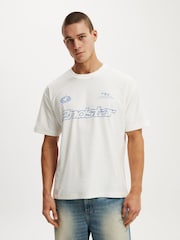 Cotton On White Box Fit Graphic T-Shirt - Image 1 of 4