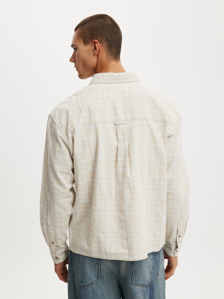 Cotton On Cream Remi Long Sleeve Shirt - Image 2 of 5