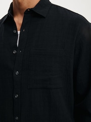 Cotton On Black Remi Long Sleeve Shirt - Image 4 of 6