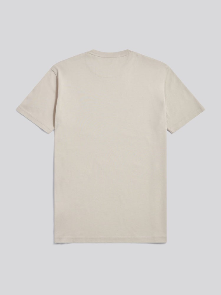 Бежевий - U.S. Polo Assn Smart Mercerised T-Shirt - Image 2 of 3