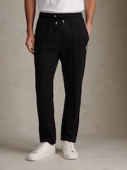 U.S. Polo Assn Black Interlock Pintuck Joggers - Image 1 of 7